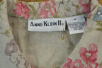Vintage 1990s Floral Anne Klein Jacket
