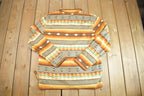 Vintage 1990s Cabin Fever Pullover Aztec Fleece Sweater - Medium