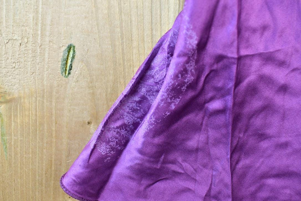 Vintage Y2K Vigos Purple Mini Dress / Y2k Vintage Bedazzled Tops / Retro Womenswear / Mod Fashion