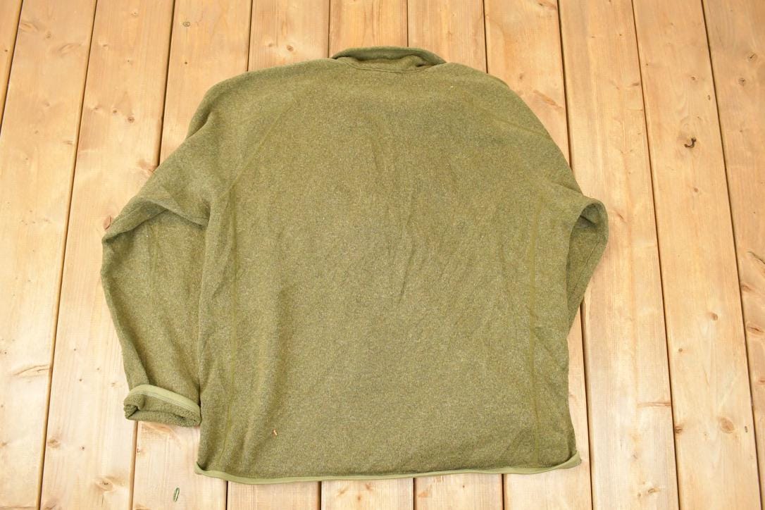 Vintage 1990s Patagonia Fleece Outdoorsman Sweater Mens L