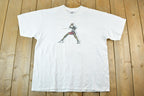 Vintage 1990s Nike Basketball Graphic T-Shirt Mens L