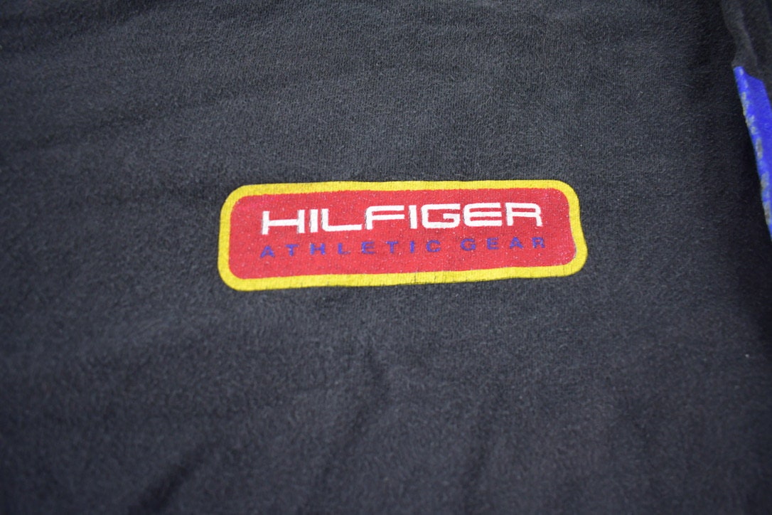 Vintage 1990s Tommy Hilfiger Athletic Gear Long Sleeve Shirt Made in Canada