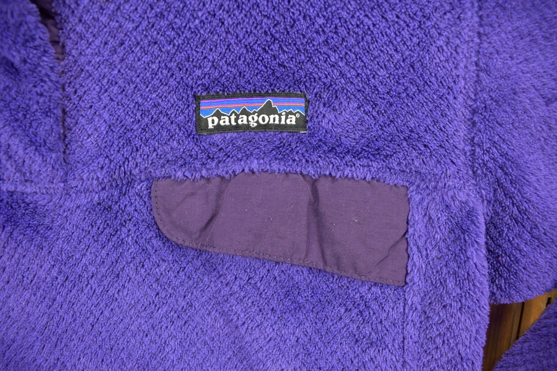 Vintage 1990s Patagonia Outdoor Quarter Button Snap Fleece