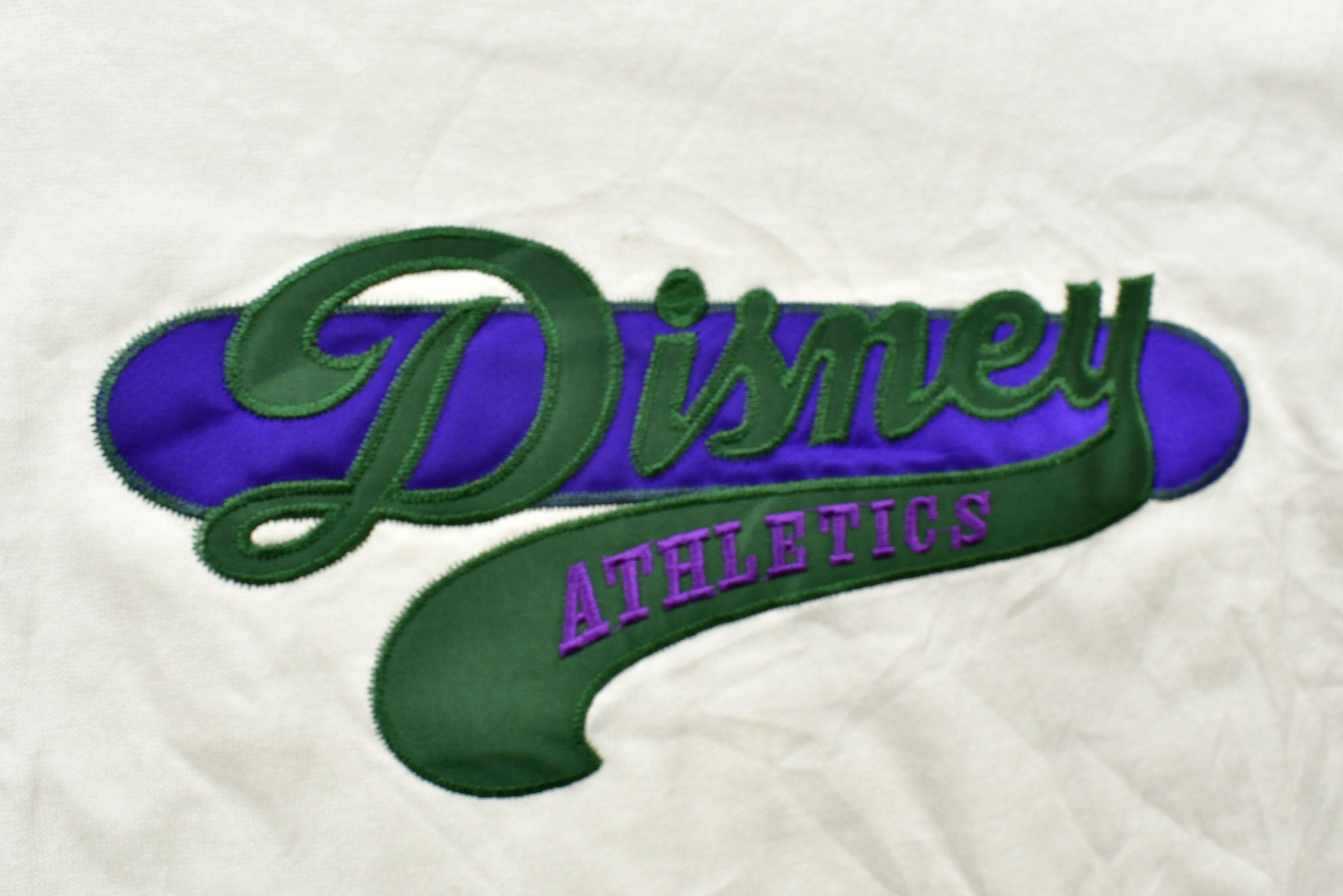 Vintage Mickey INC Disney Athletics Embroidered T-Shirt