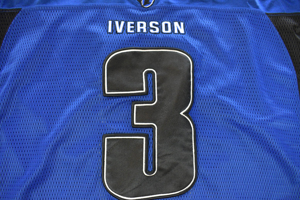 Vintage Y2K Allen Iverson I3 Reebok Football Jersey Men's XL