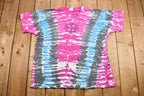 Vintage 1990s Schwinn Cycles Quality Tie-Dye T-Shirt