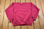 Vintage 1990s Cute Cat raglan Crewneck Sweater