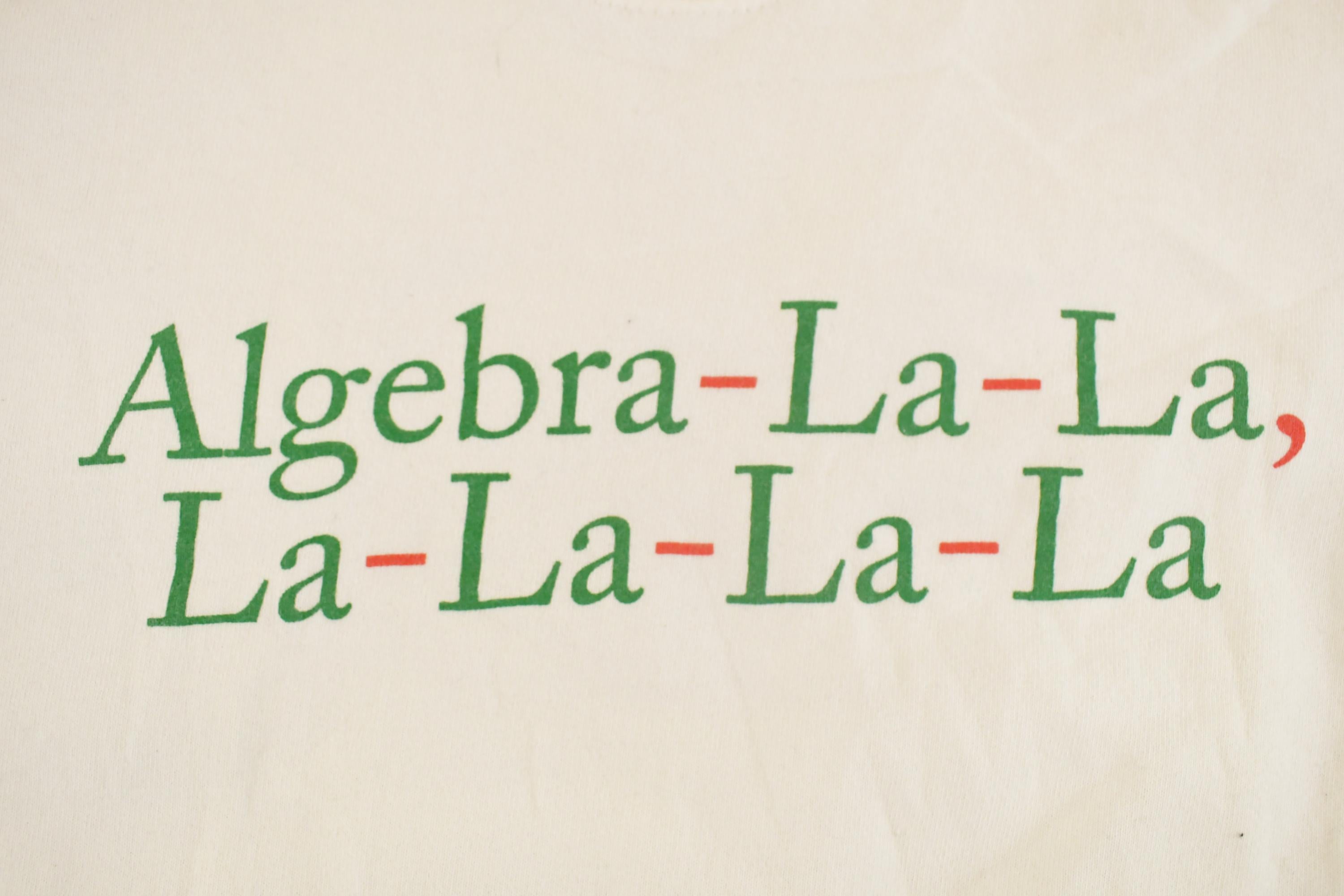Vintage 1990s Algebra Souvenir Math Crewneck Sweatshirt Mens M /