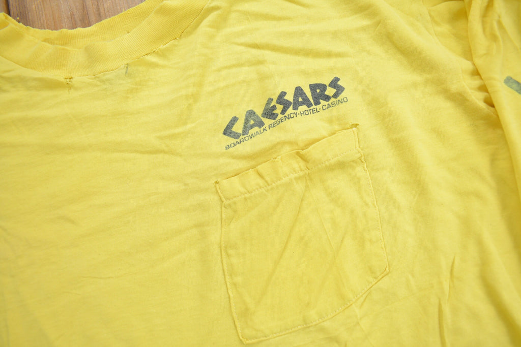 Vintage 1990s Caesars Palace Atlantic City Souvenir T Shirt