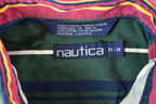 Vintage 1990s Nautica Striped Button Up Shirt Men's M