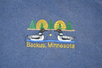 Vintage 1990s Backus Minnesota Souvenir Loons Crewneck Sweatshirt