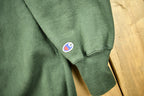 Vintage 1990s Forest Green Champion Reverse Weave Crewneck Sweatshirt