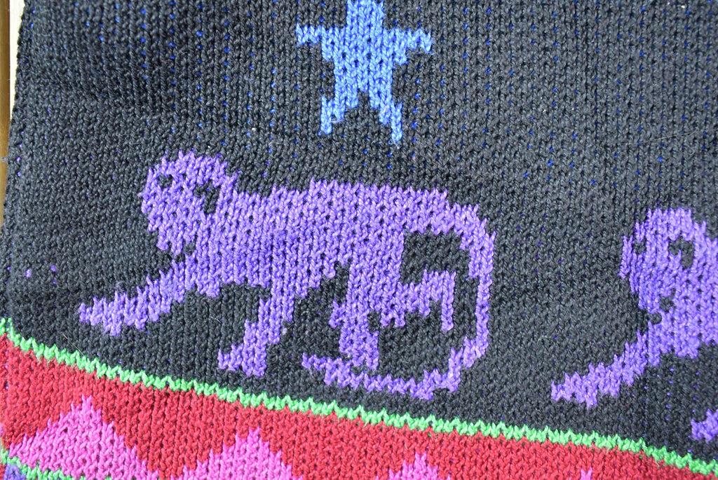 Vintage 1990s Summa Dry Clean Knit Crewneck Sweater
