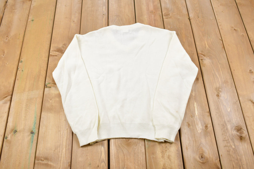 Vintage Knitted J.C Penny The Fox Sweater