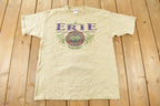 Vintage 1990s Erie Pennsylvania Souvenir T-Shirt Men's XL  Streetwear  Vacation Tee  Travel T Shirt  Made in USA