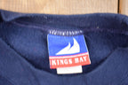 Vintage 1990s US Navy Marine Kings Bay Made In USA Crewneck Sweatshirt