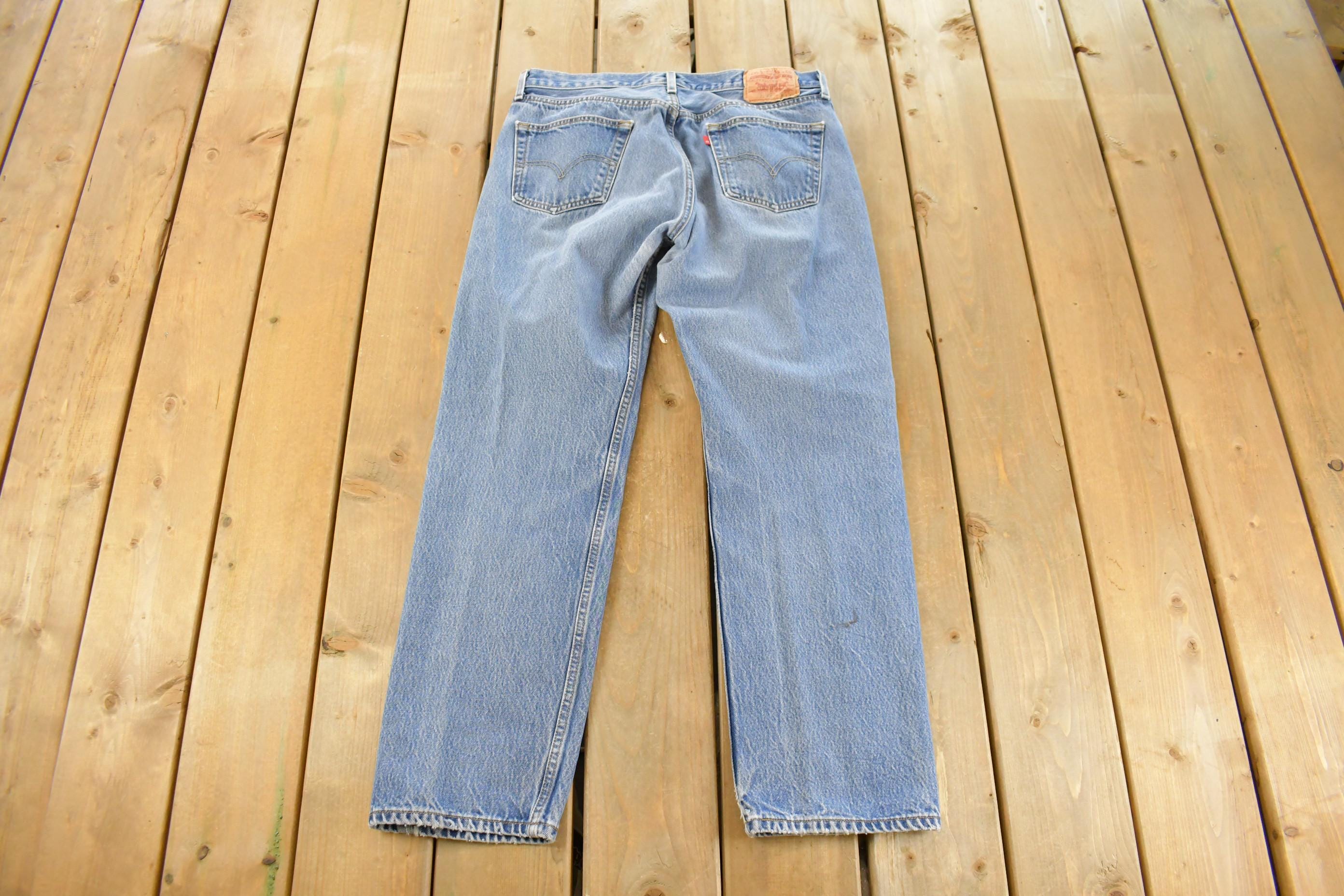 Vintage 2000s Levi's 501 Original Fit Denim Jeans Men's 35 x 30