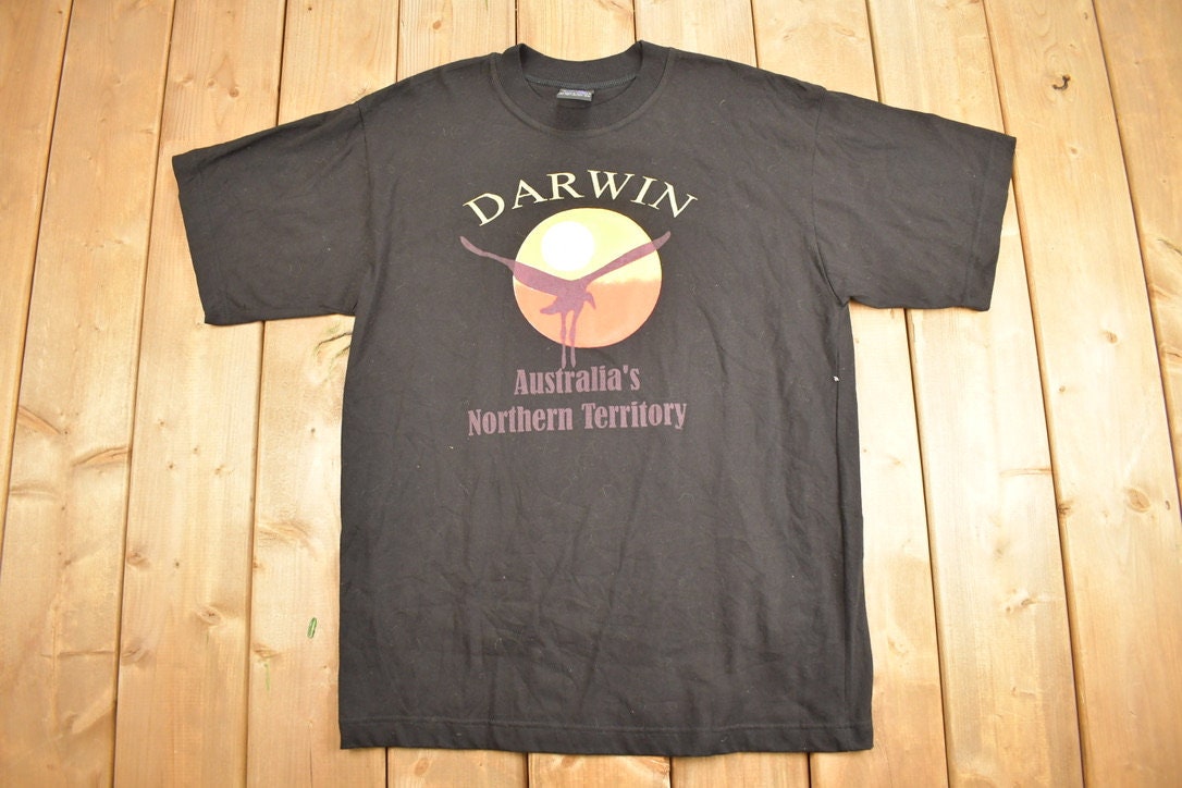 Vintage 1990s Darwin Australia Northern Territory Souvenir T Shirt