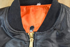 Vintage 1990's Military Button Up Bomber Jacket