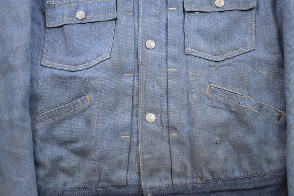 Vintage 1990s Canvas Trucker Jacket