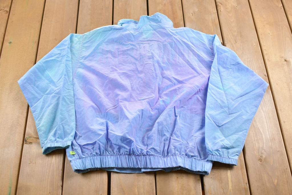 Vintage 1990s OP Half Zip Windbreaker Jacket