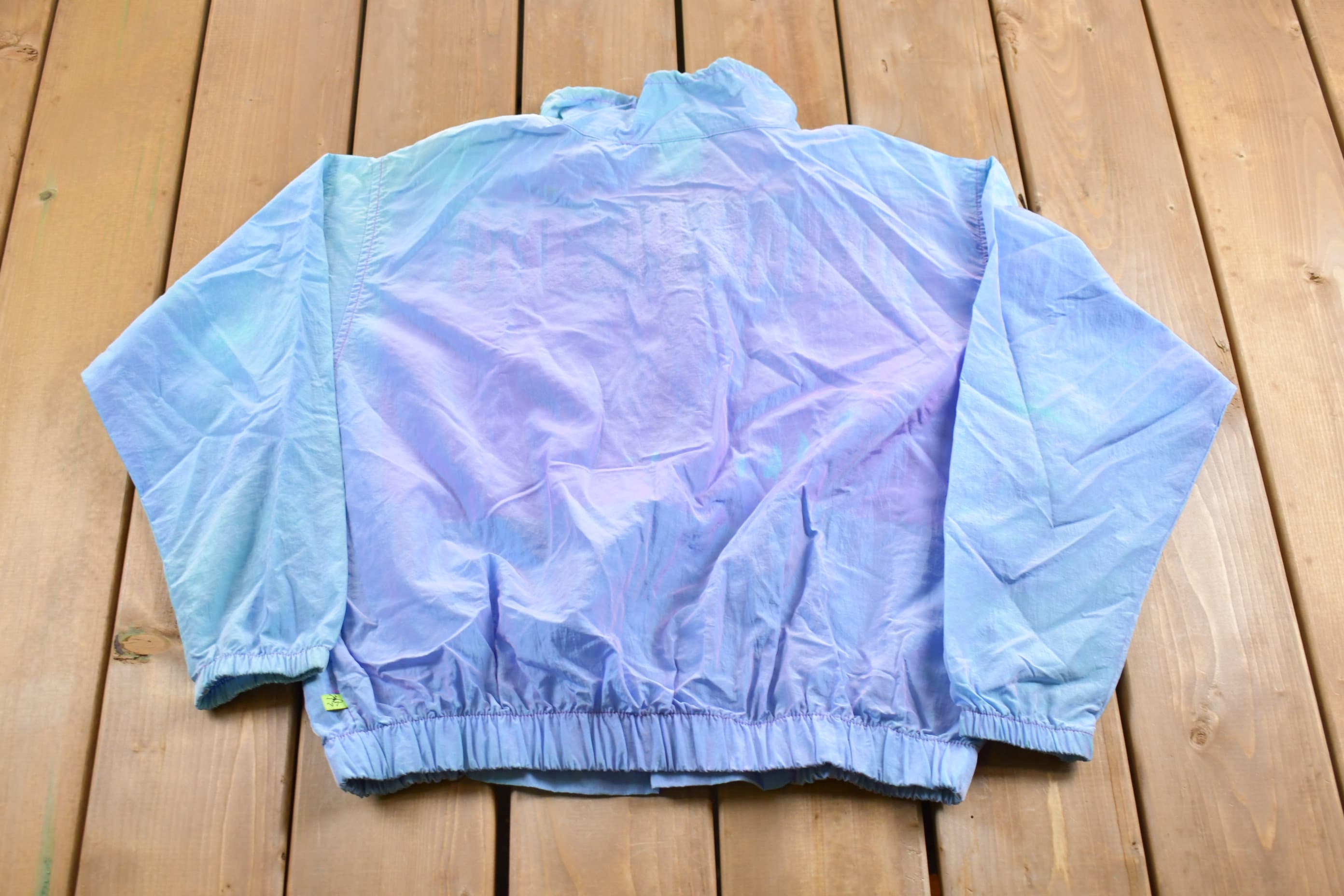 Vintage 1990s OP Half Zip Windbreaker Jacket