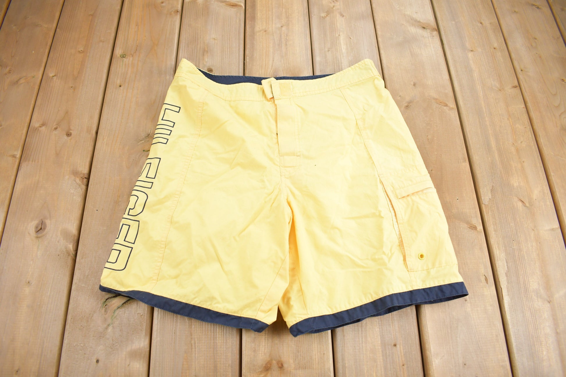Vintage 1990s Tommy Hilfiger Swimming Shorts Size S