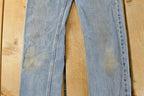 Vintage 1990s Levi's Denim Jeans Women's 26 x 34 / Original Fit / 90s Levi's / Distressed Sun Faded Jeans