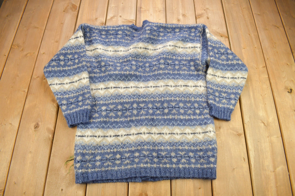 Vintage 1990s Maurice's Knitted Cardigan Sweater