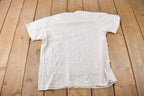 Vintage 1990s North American Wolfe Theme Single Stitch Graphic T-Shirt Made In USA