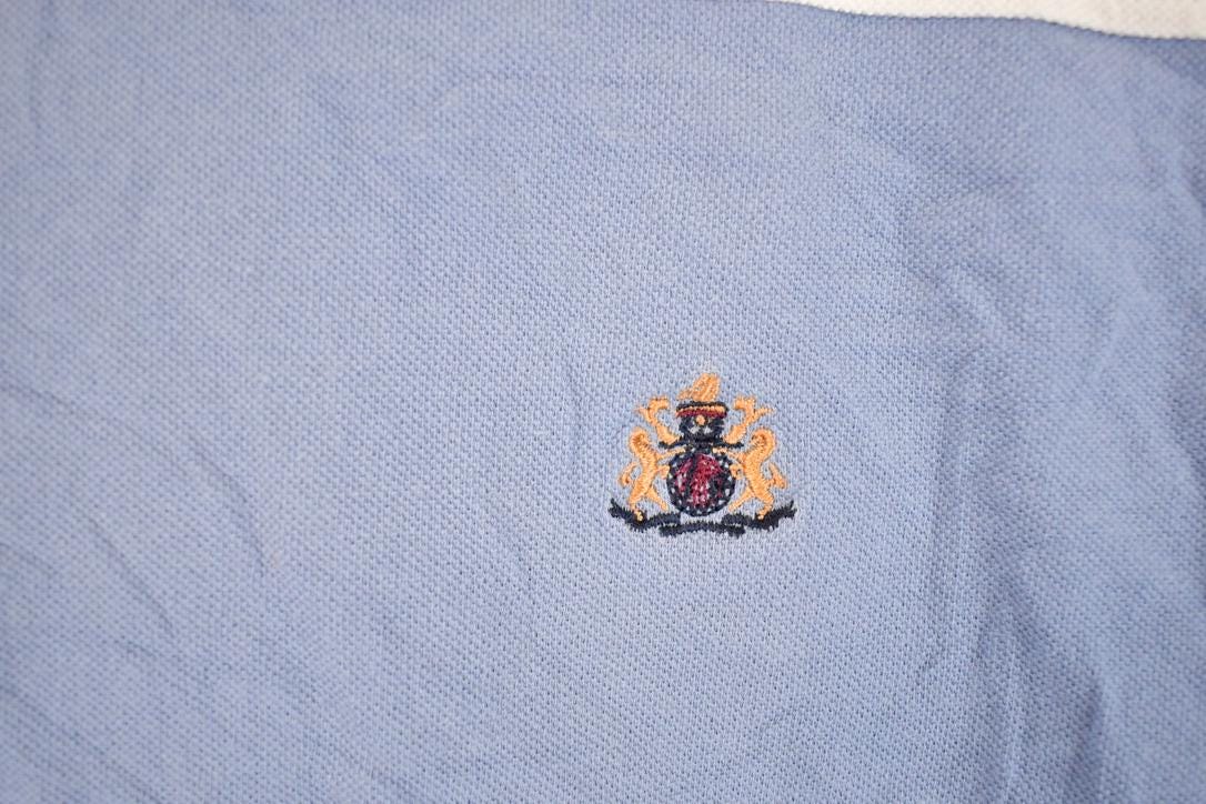 Vintage 1990s Urgent Gear Rugby Quarter Button Up Shirt Men's L