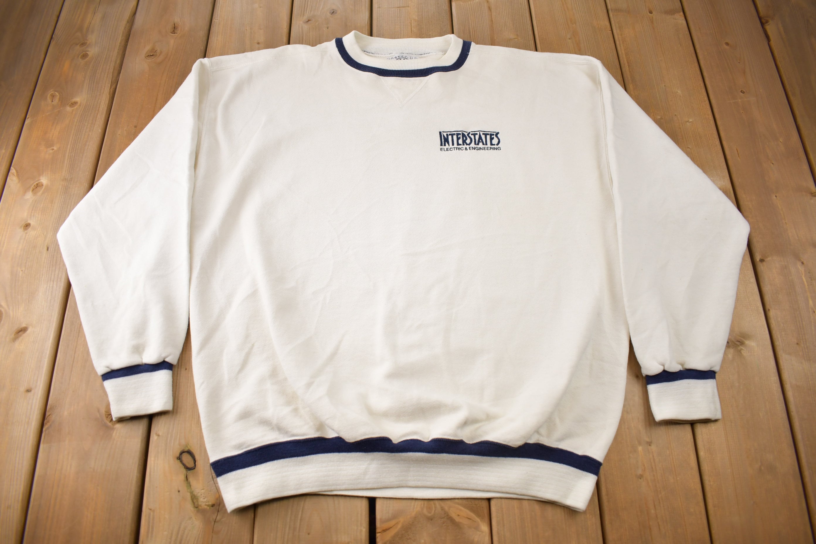 Vintage Interstates Electric & Engineering 1990s Crewneck Sweatshirt