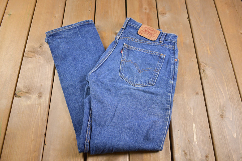 Vintage 1990s Levi 505 Red Tab Jeans Size 32 x 32