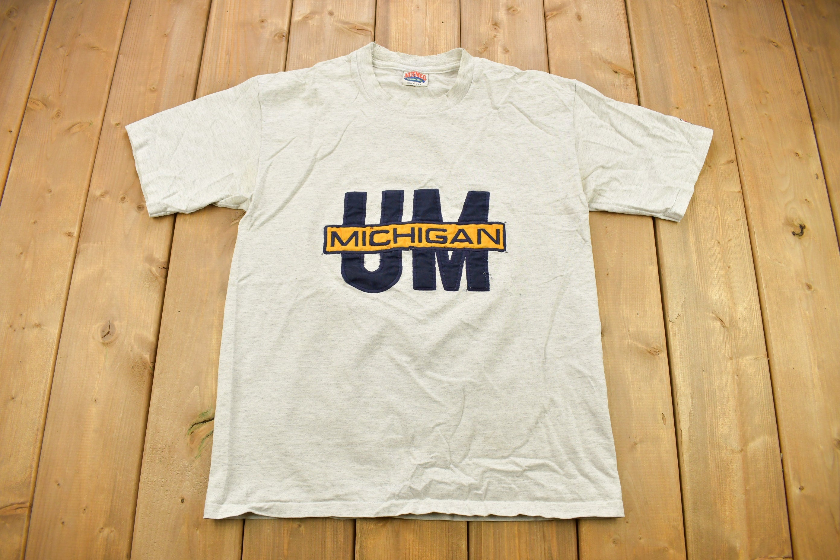 Vintage 1990s University Of Michigan Collegiate T-Shirt