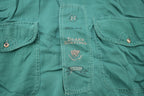 Vintage 1990s Canary Island Survival Elephant Trail Button Up Shirt