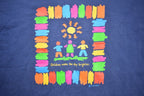 Vintage 1990s Children Make The Day Brighter Graphic T-Shirt