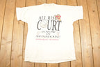 Vintage 1990s Minnesota Golden Gophers Basketball Thrashed Collegiate T-Shirt Men's XL