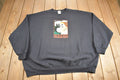 Vintage 1990s Happily Grumpy Dwarf Graphic Crewneck Sweatshirt