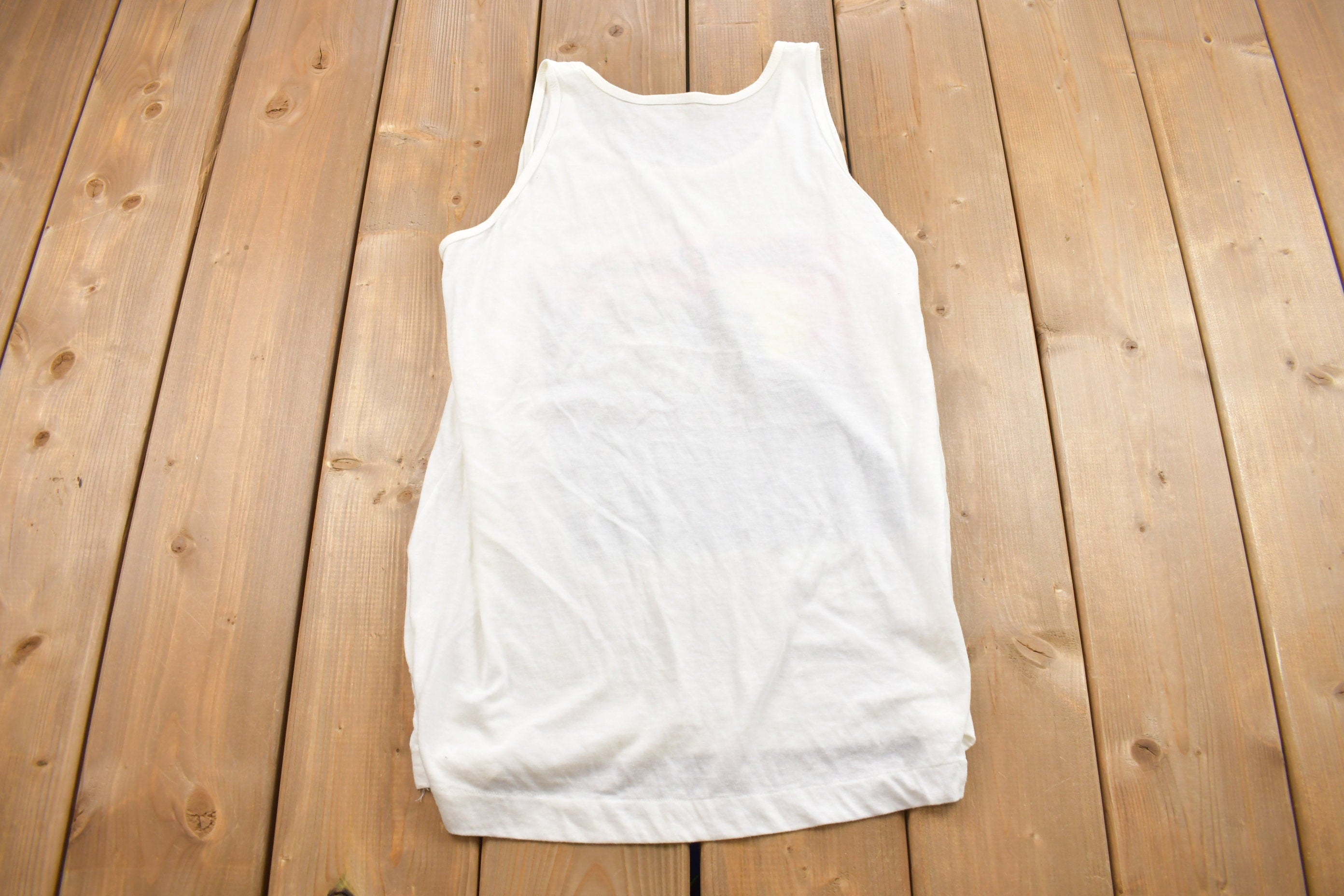 Vintage 1980s Santo Domingo Souvenir Tank Top Shirt