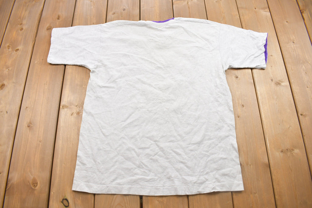 Vintage 1990s Hareington Graphic Fruit of the Loom T Shirt