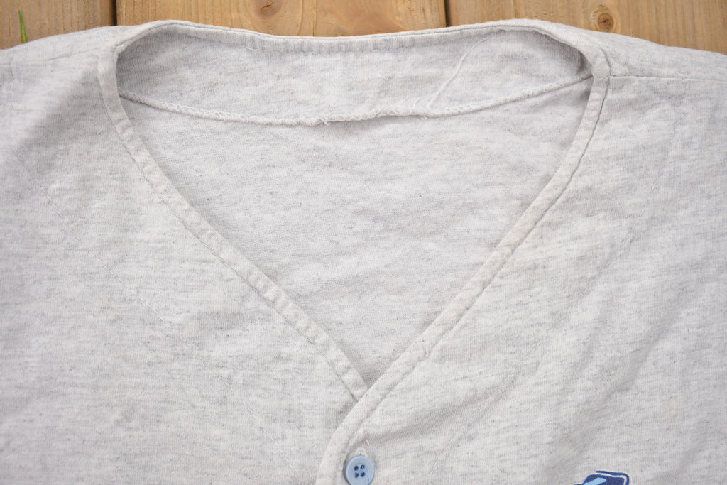 Vintage 1994 University of North Carolina Tar Heels Collegiate Baseball Button Up T-Shirt