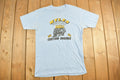 Vintage 1980s Myles Engineering Engine Graphic T-Shirt Streetwear