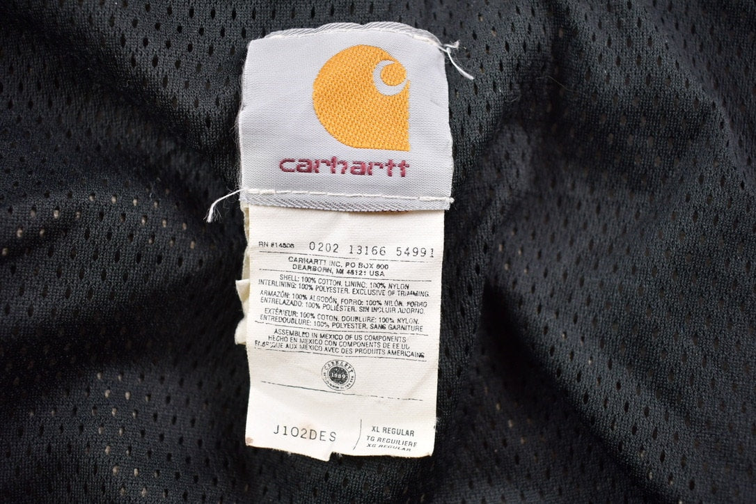 Vintage 1990s Distressed Carhartt Santa Fe Canvas Jacket