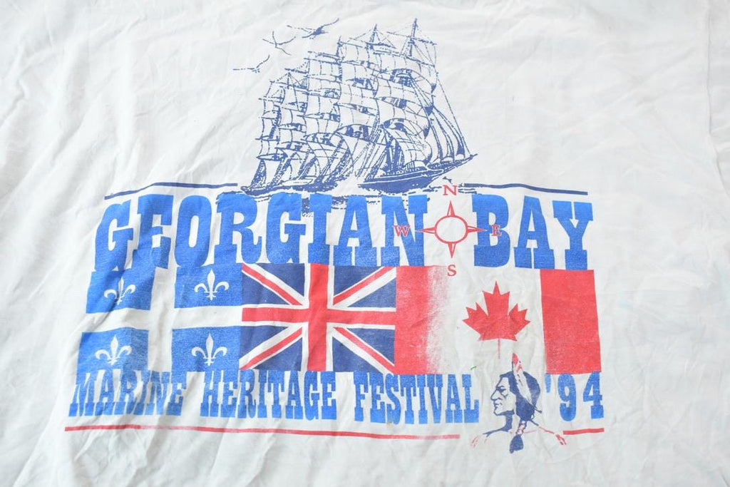 Vintage 1994 Souvenir Georgian Bay Festival T-Shirt