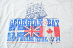 Vintage 1994 Souvenir Georgian Bay Festival T-Shirt