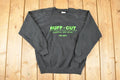 Vintage 1990s Ruff Cut Graphic Print Crewneck Sweatshirt Men's M