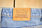 Vintage 1990s Levi's Signature 540 Brown Tab Jeans Size 39 x 32