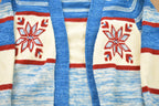 Vintage 1980s Monarch Knits Knitted Cardigan Sweater