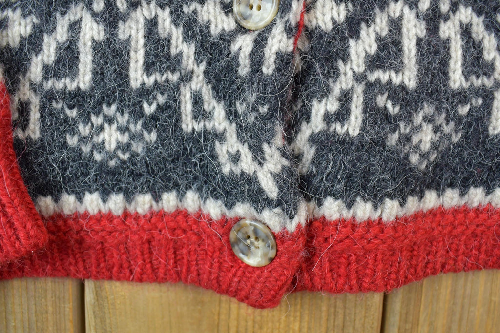 Vintage 1990s Eddie bauer 80% Wool Knit Sweater