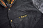Vintage 1990s Pat Carney Studio Leather Varsity Jacket